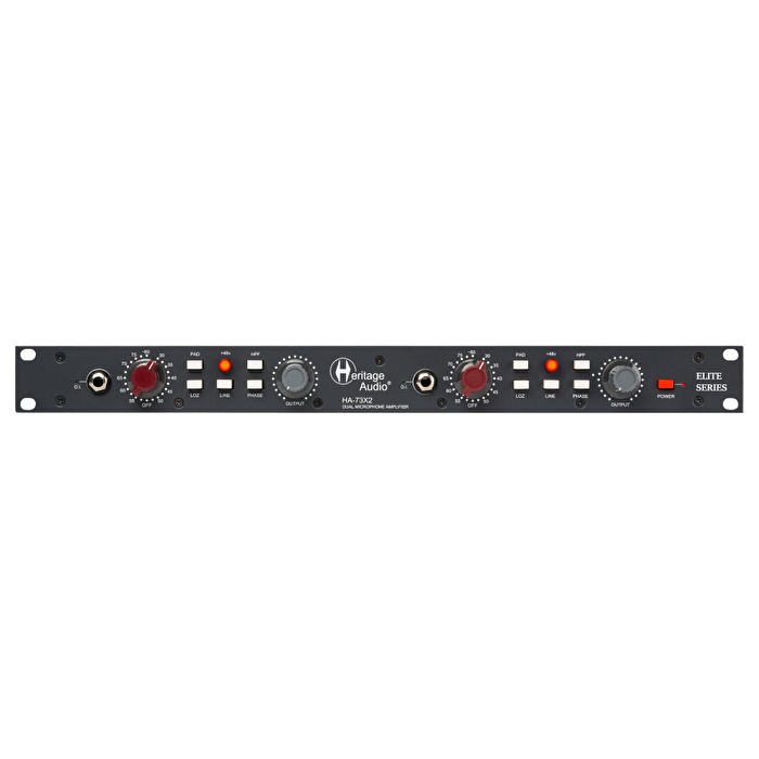 HERITAGE AUDIO HA73X2 Elite ´73 Dual Mikrofon Preamfisi / DI